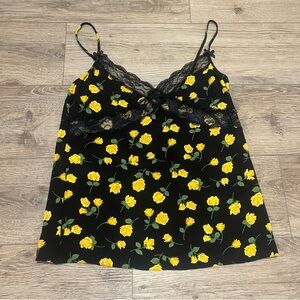 Michael Kors collection 100 perfect silk lace cami